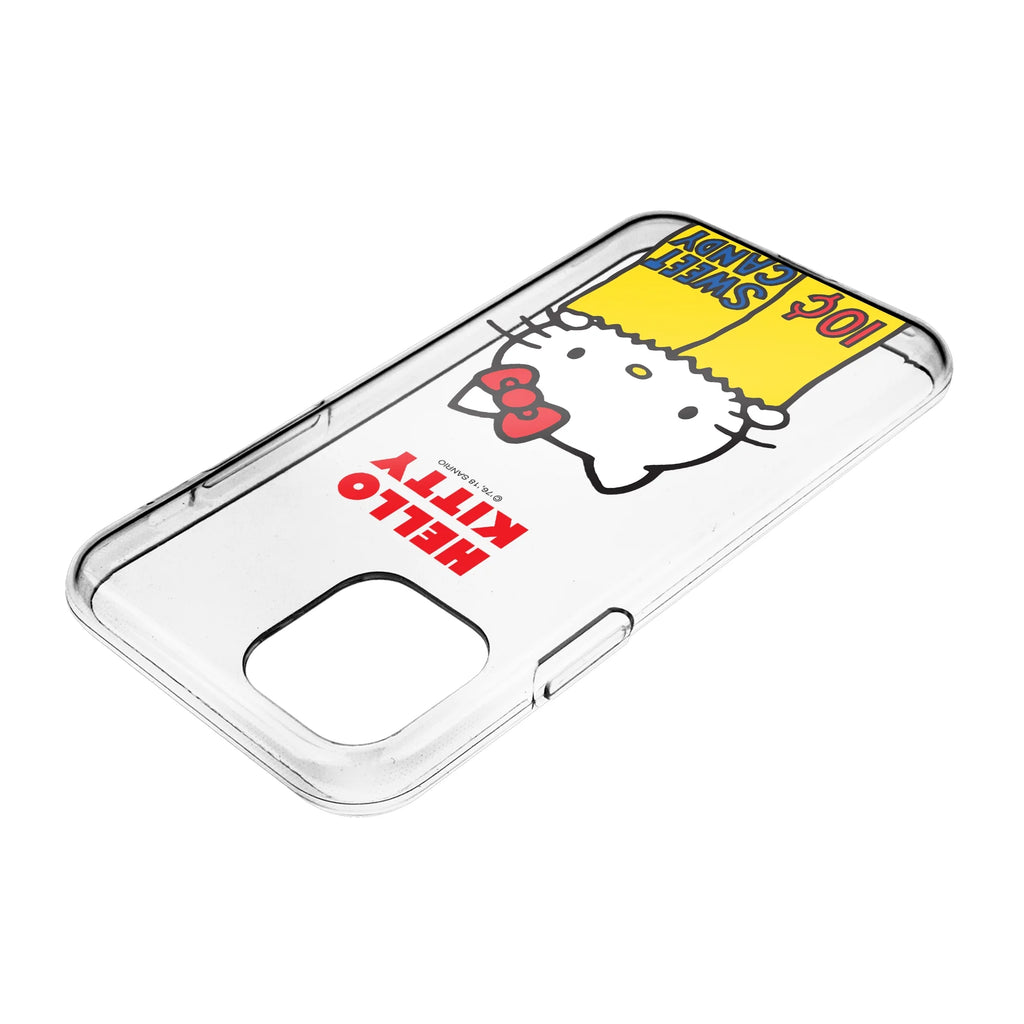 Iphone 14 Pro Case (6.1Inch) Sanrio Clear TPU Soft Jelly Cover - Hello Kitty Candy