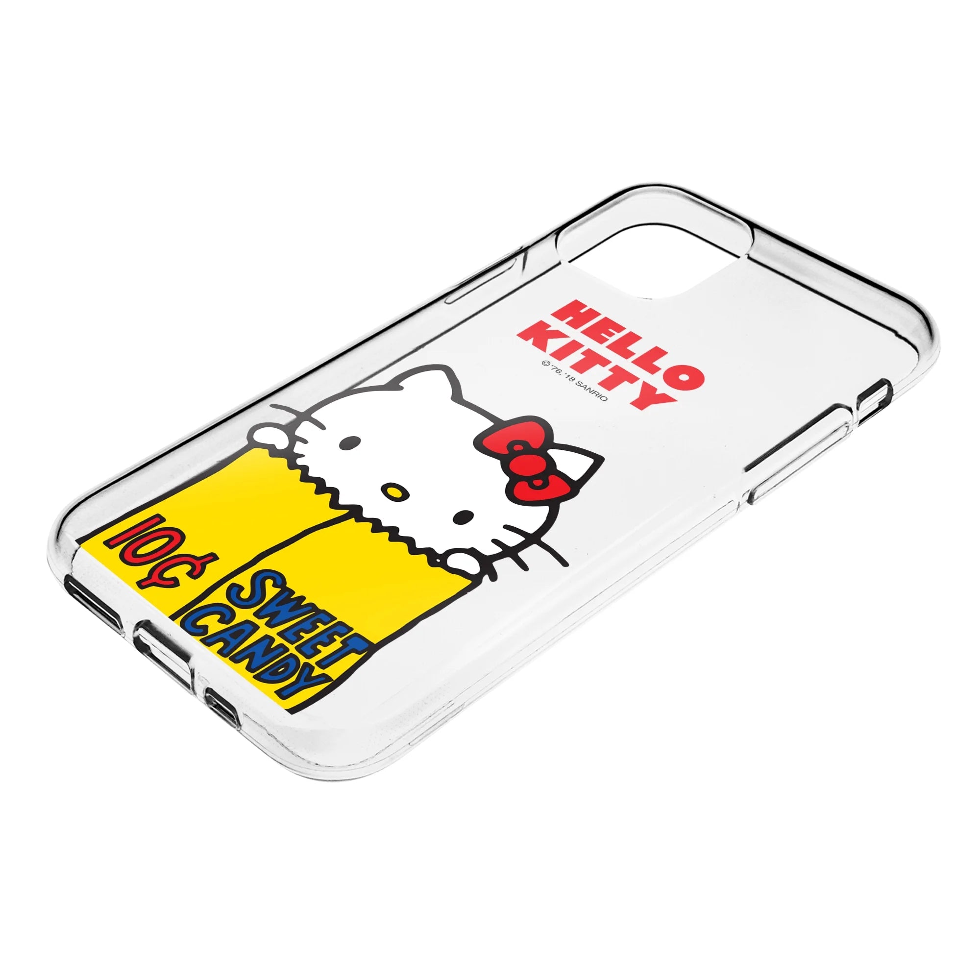 Iphone 14 Pro Case (6.1Inch) Sanrio Clear TPU Soft Jelly Cover - Hello Kitty Candy