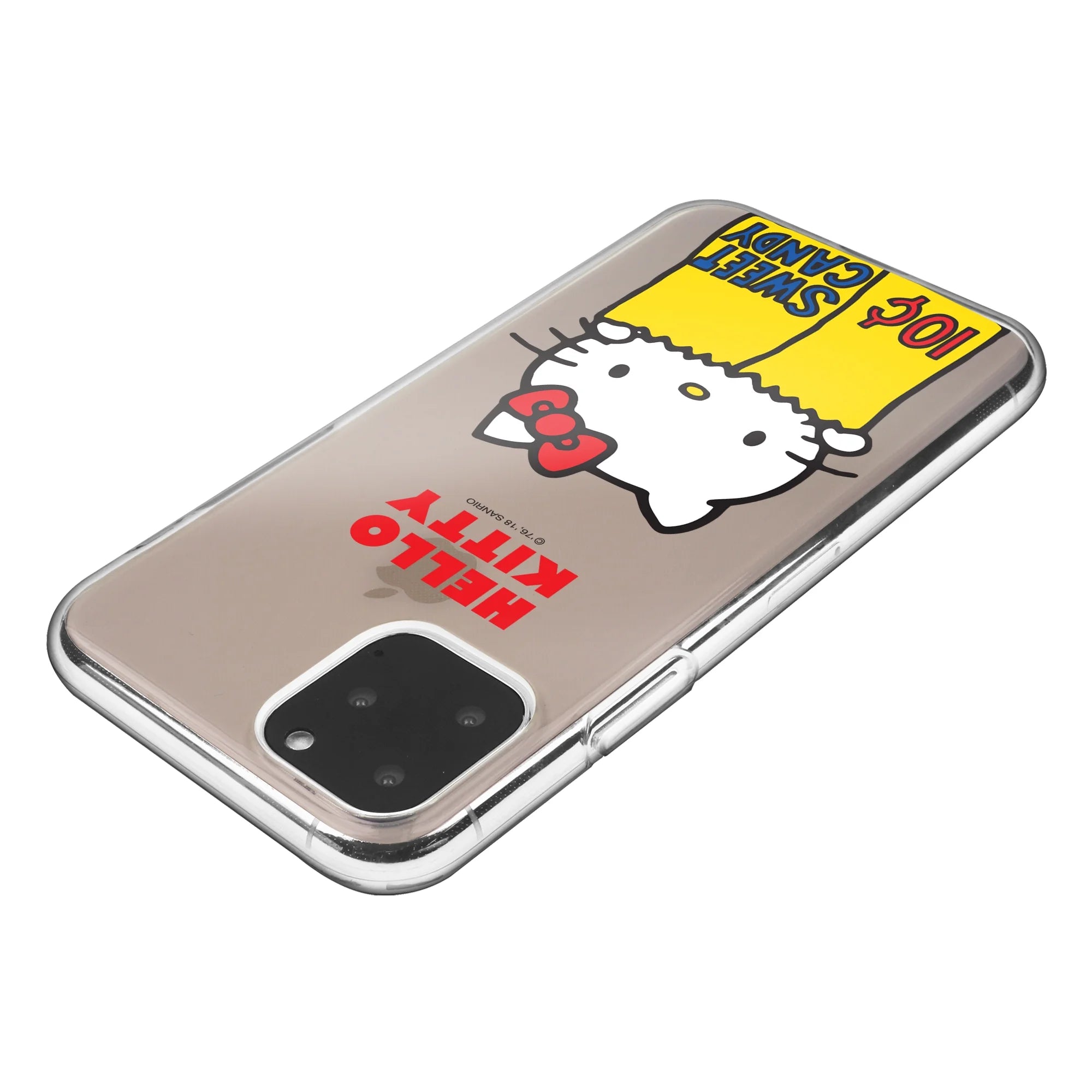 Iphone 14 Pro Case (6.1Inch) Sanrio Clear TPU Soft Jelly Cover - Hello Kitty Candy