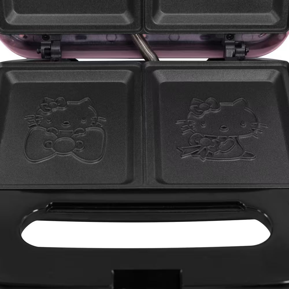 Hello Kitty 900W Pink Sandwich Maker