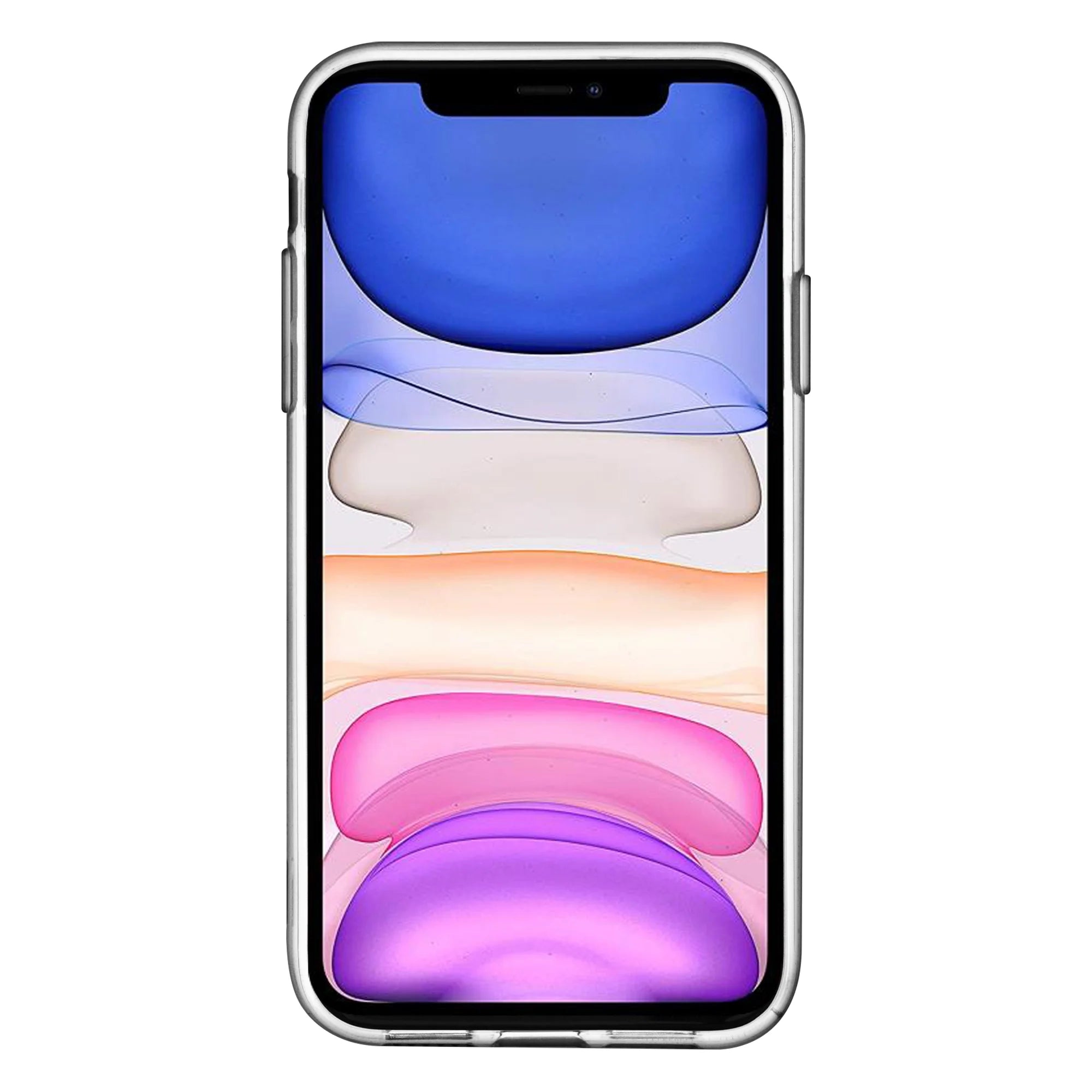 Iphone 14 plus Case (6.7Inch) Sanrio Clear TPU Soft Jelly Cover - Border Gudetama