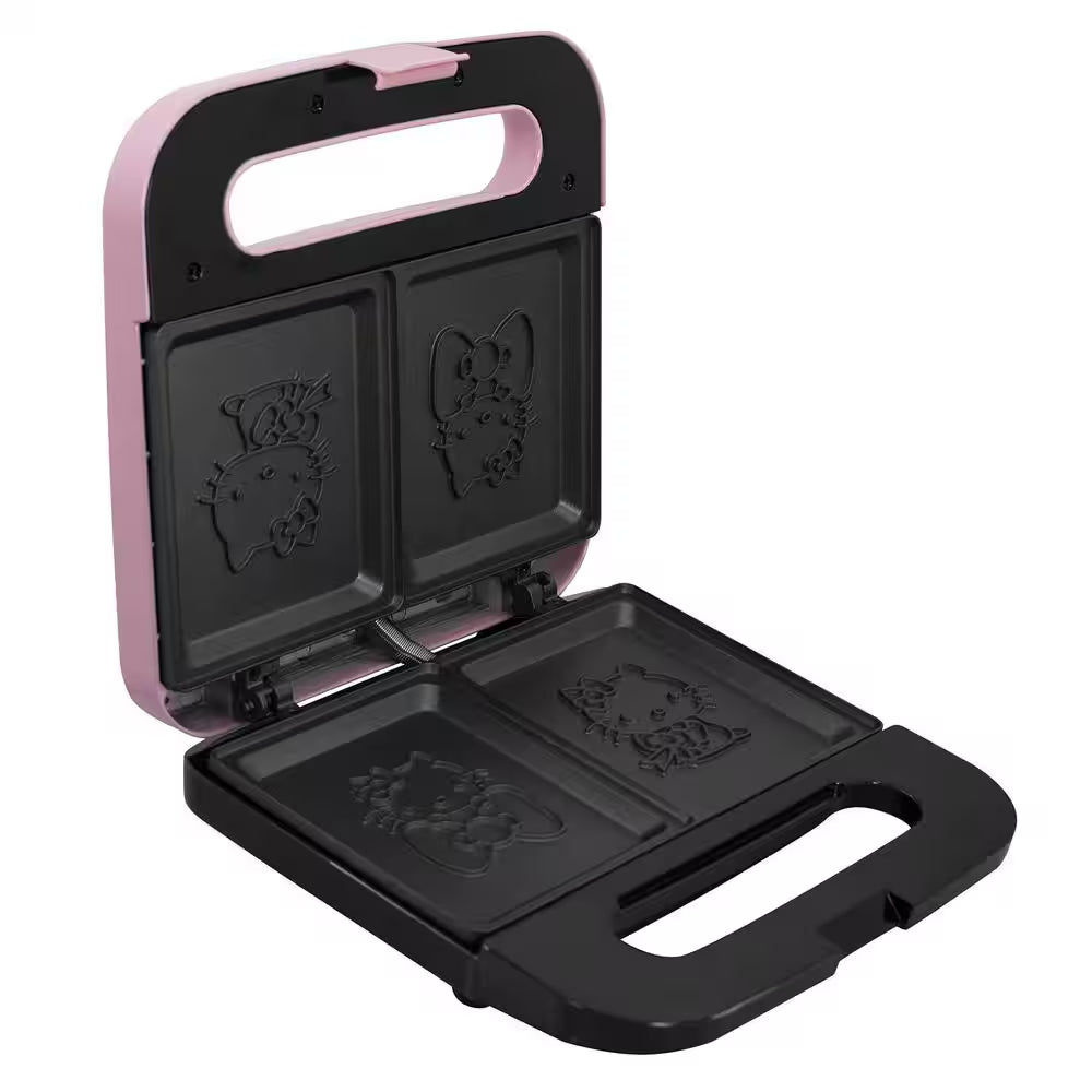 Hello Kitty 900W Pink Sandwich Maker